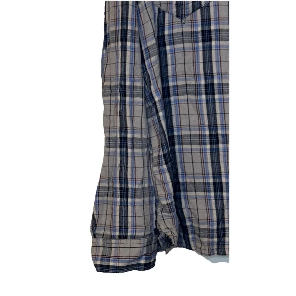 Levi's Mens Shirt Modern Plaid Flannel Long Sleeve Button Up Relaxed Cotton XL‎